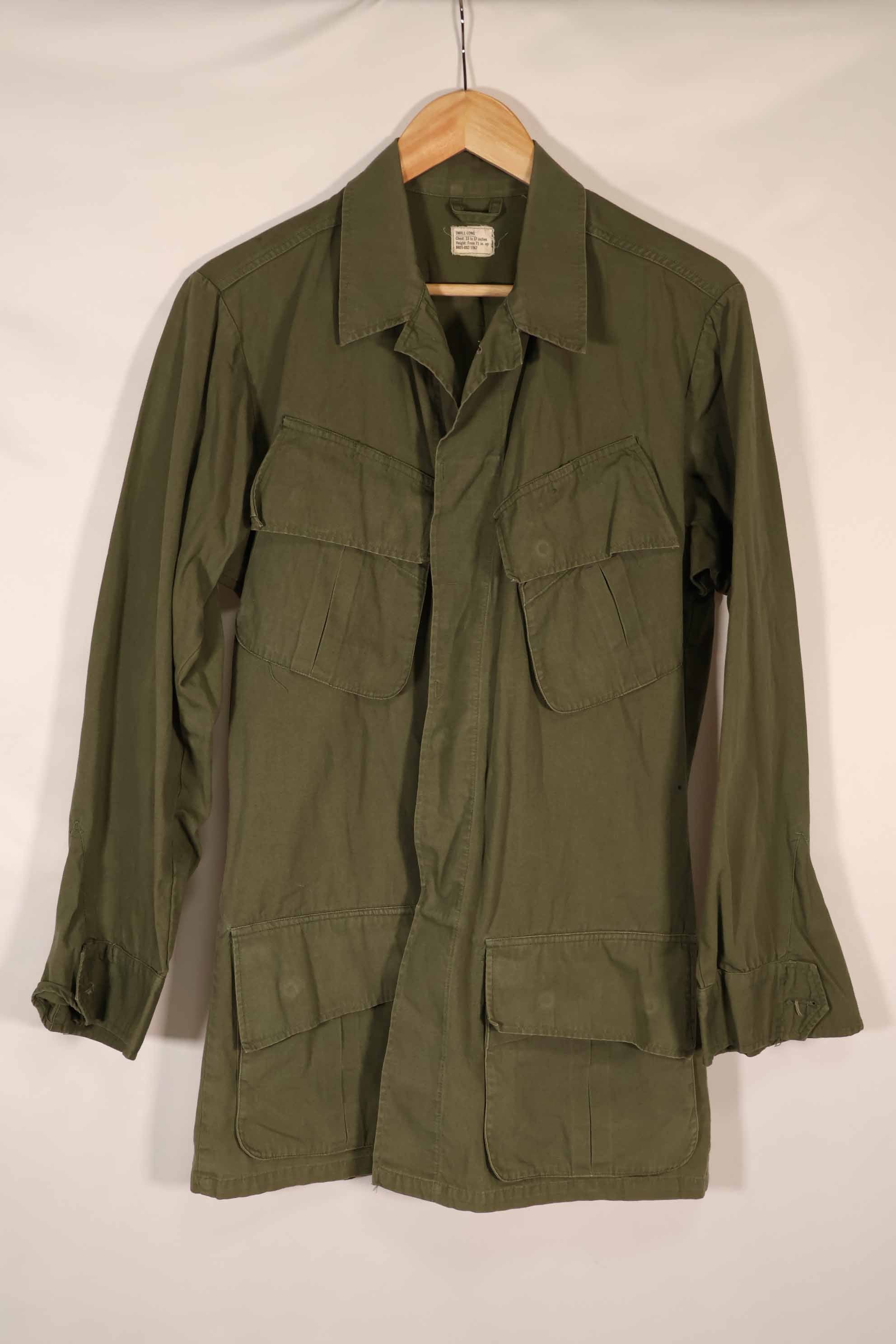 実物 1967年製 3rd Model ジャングルファティーグ ジャケット S-L 退色あり 中古品