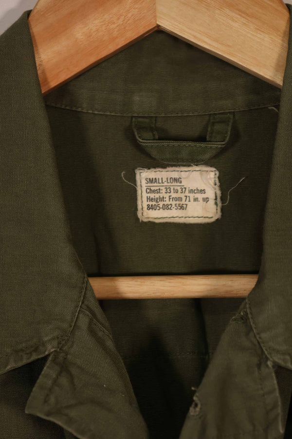 実物 1967年製 3rd Model ジャングルファティーグ ジャケット S-L 退色あり 中古品