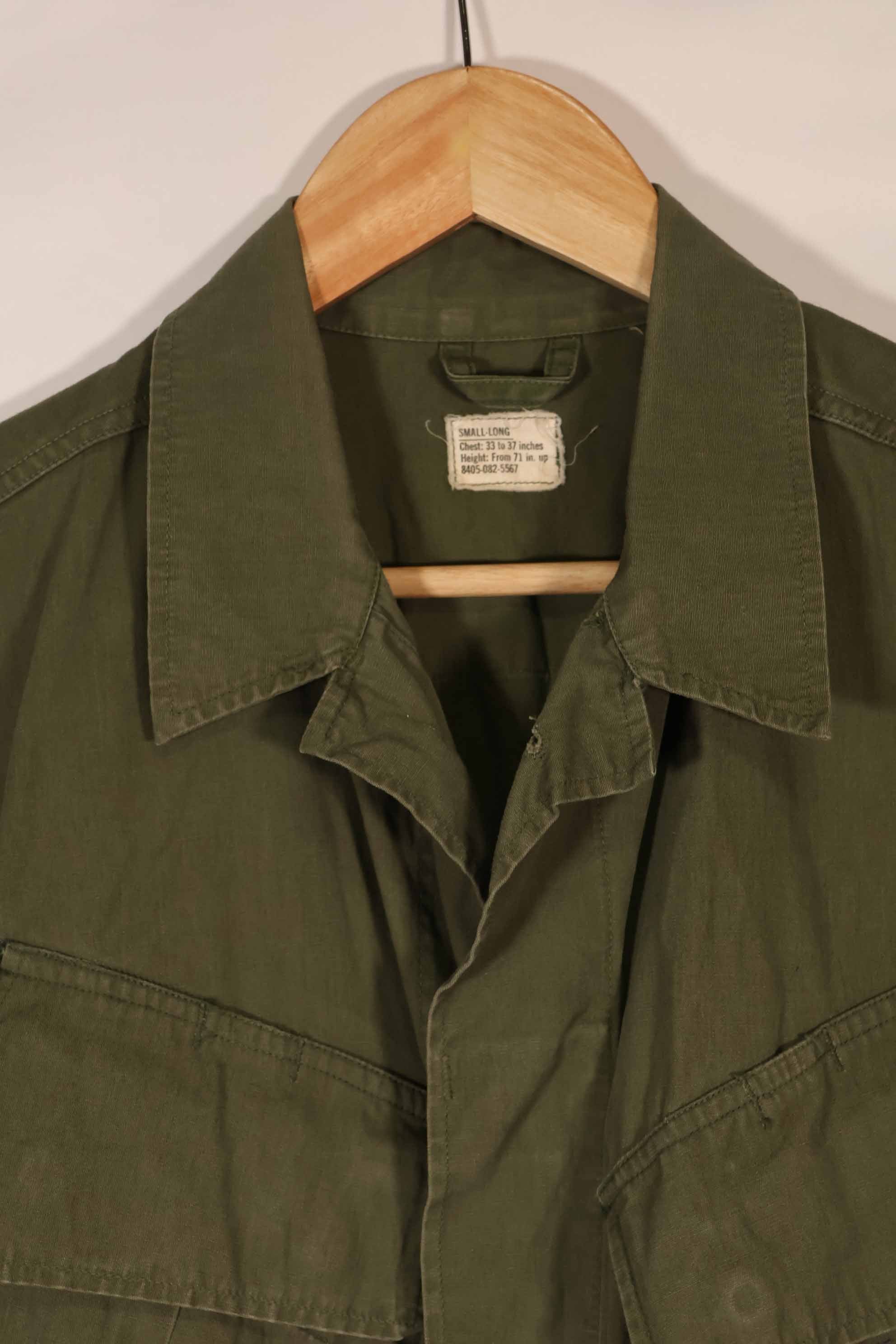 実物 1967年製 3rd Model ジャングルファティーグ ジャケット S-L 退色あり 中古品