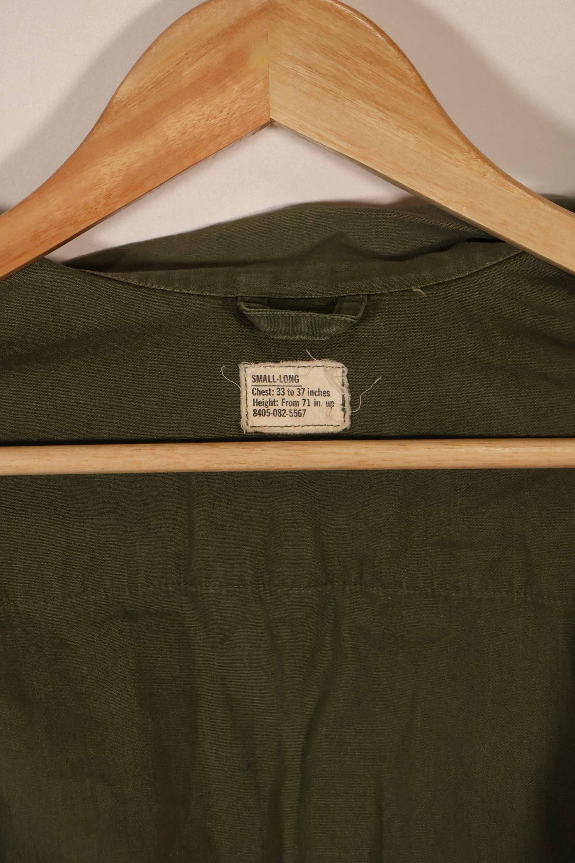 実物 1967年製 3rd Model ジャングルファティーグ ジャケット S-L 退色あり 中古品