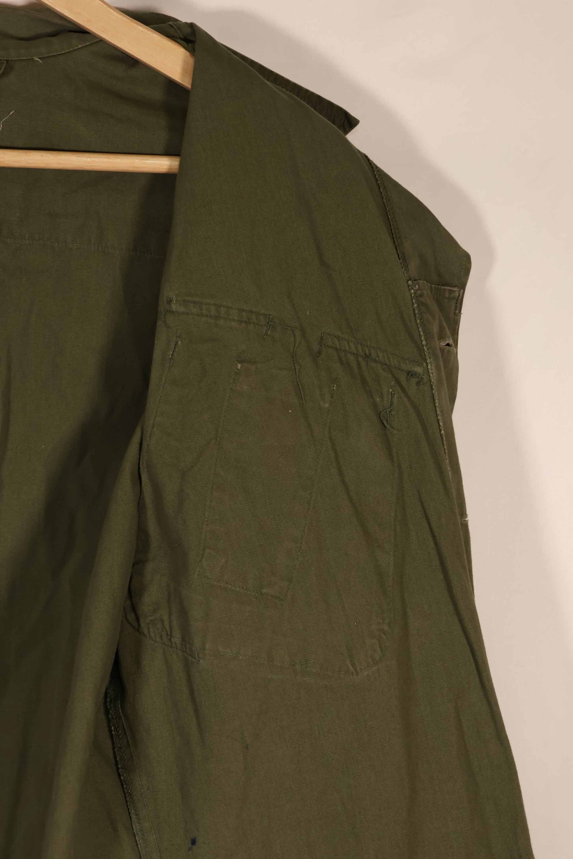 実物 1967年製 3rd Model ジャングルファティーグ ジャケット S-L 退色あり 中古品