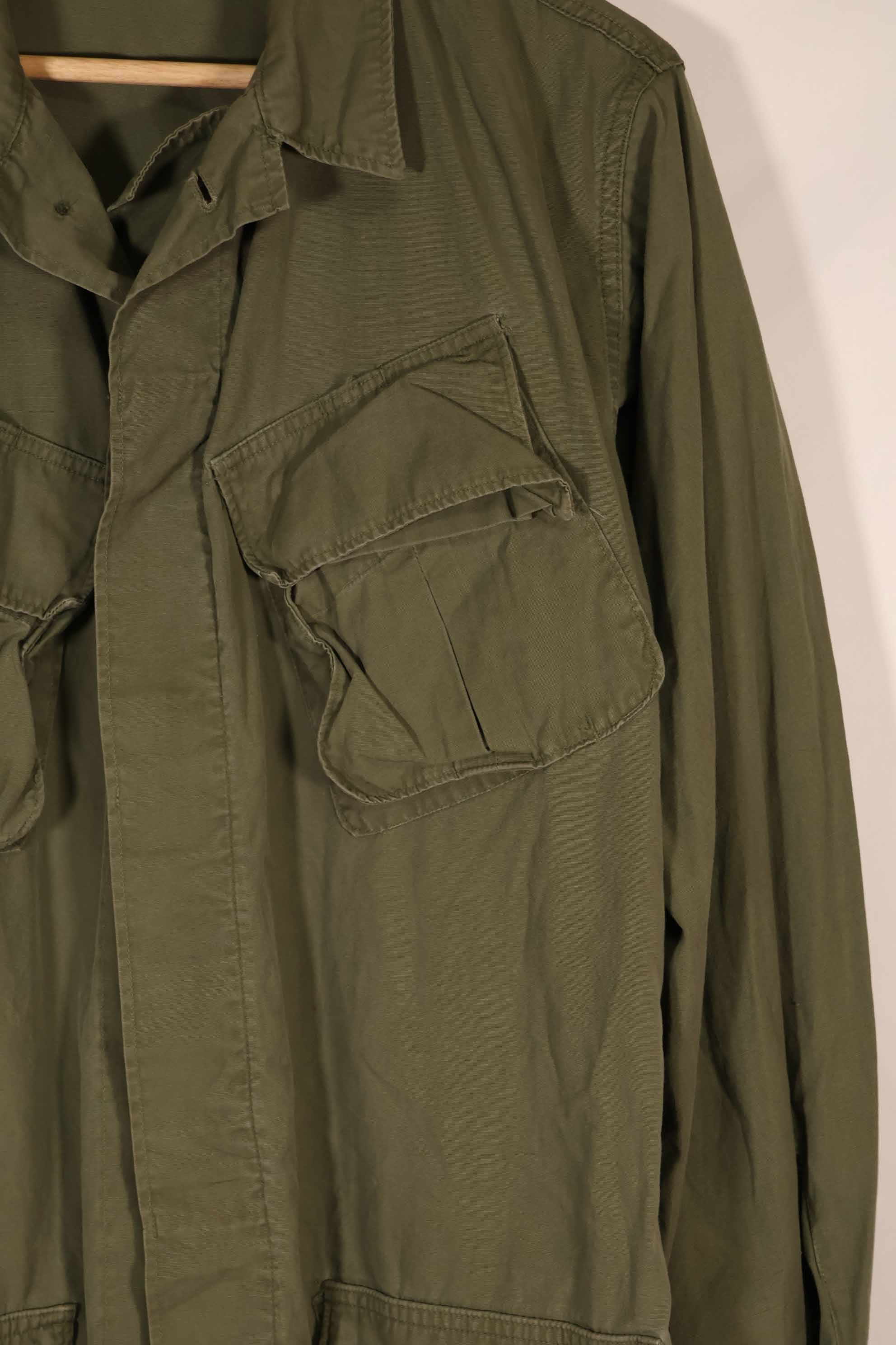 実物 1966年〜1967年製 3rd Model ジャングルファティーグ ジャケット M-L 中古品