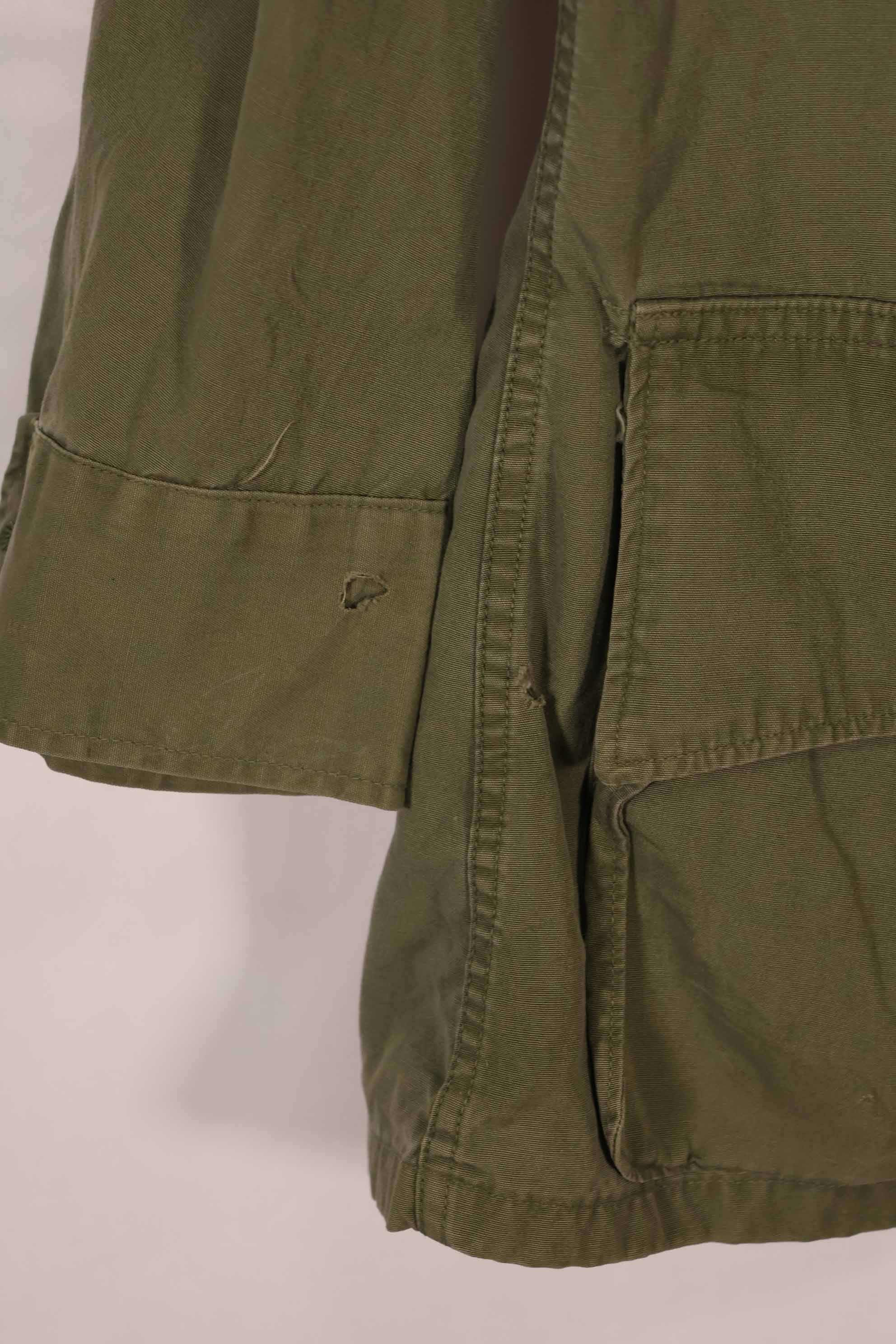 実物 1966年〜1967年製 3rd Model ジャングルファティーグ ジャケット M-L 中古品