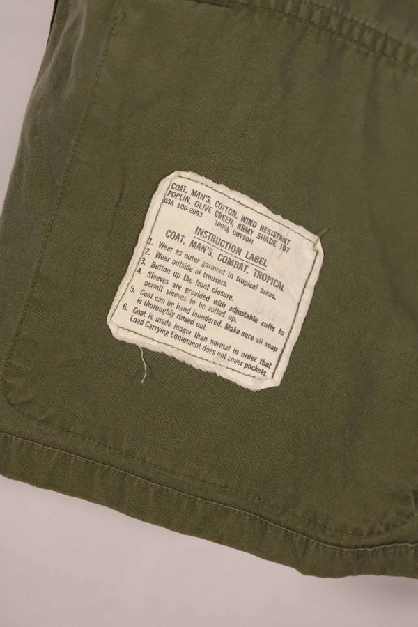 実物 1966年〜1967年製 3rd Model ジャングルファティーグ ジャケット M-L 中古品