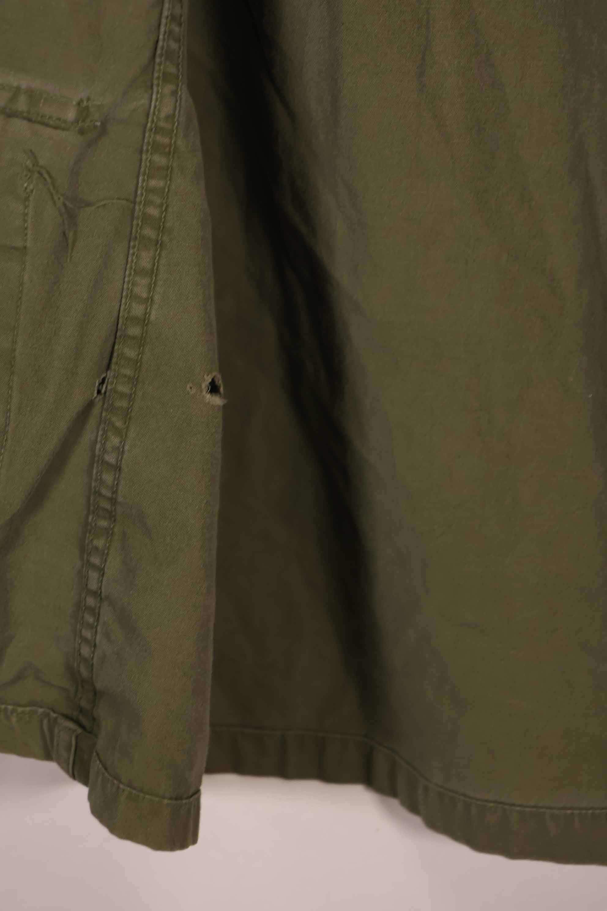 実物 1966年〜1967年製 3rd Model ジャングルファティーグ ジャケット M-L 中古品
