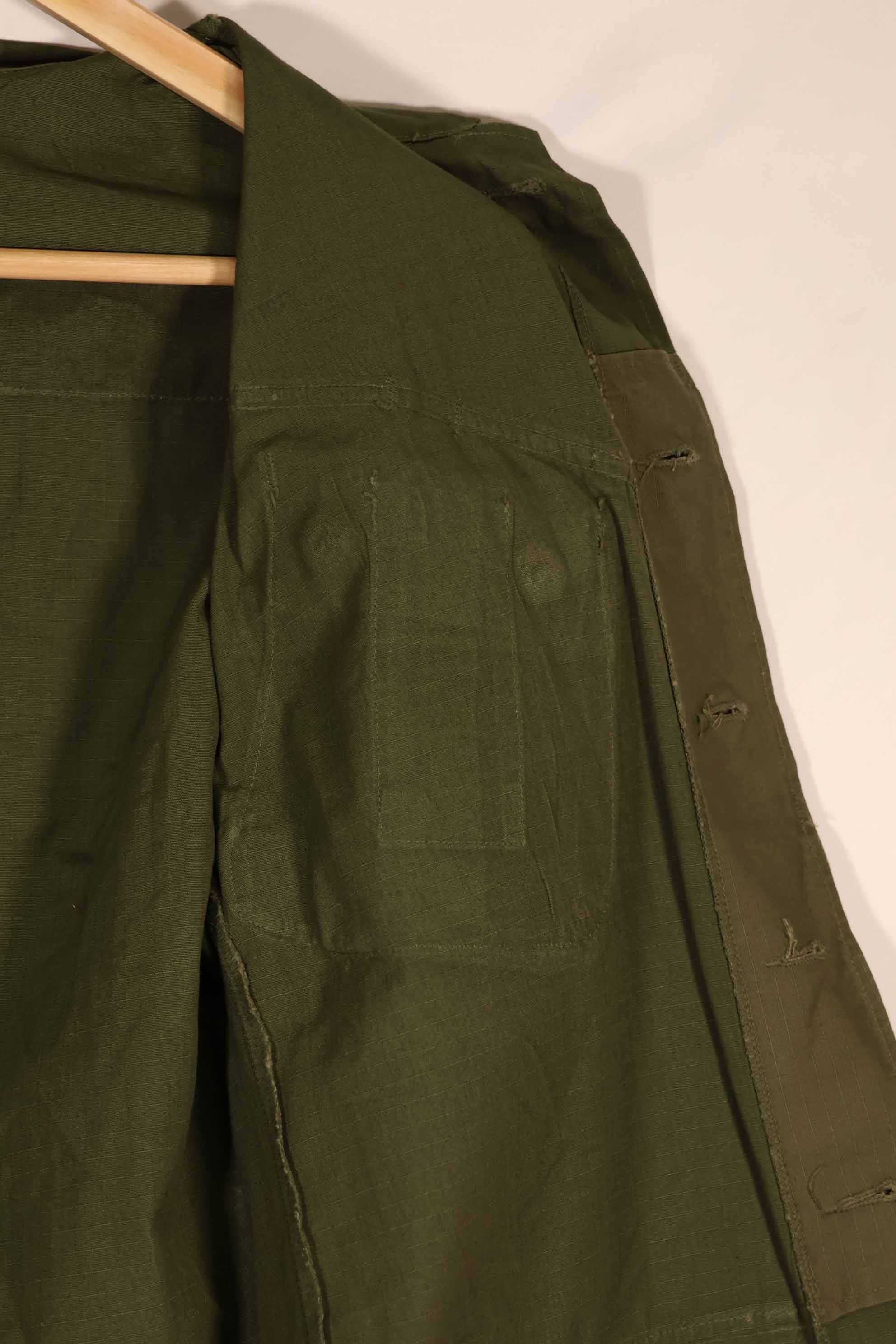 実物 1968年製 デッドストック 4th Model ジャングルファティーグ ジャケット X-S-S