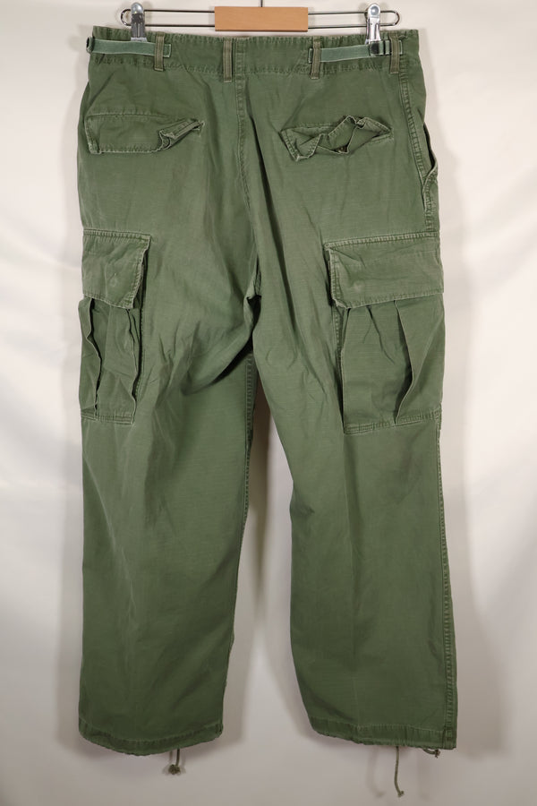 1966年〜68年頃 M-Sサイズ 4th Model ジャングルファティーグ パンツ 中古品 映画会社放出 C