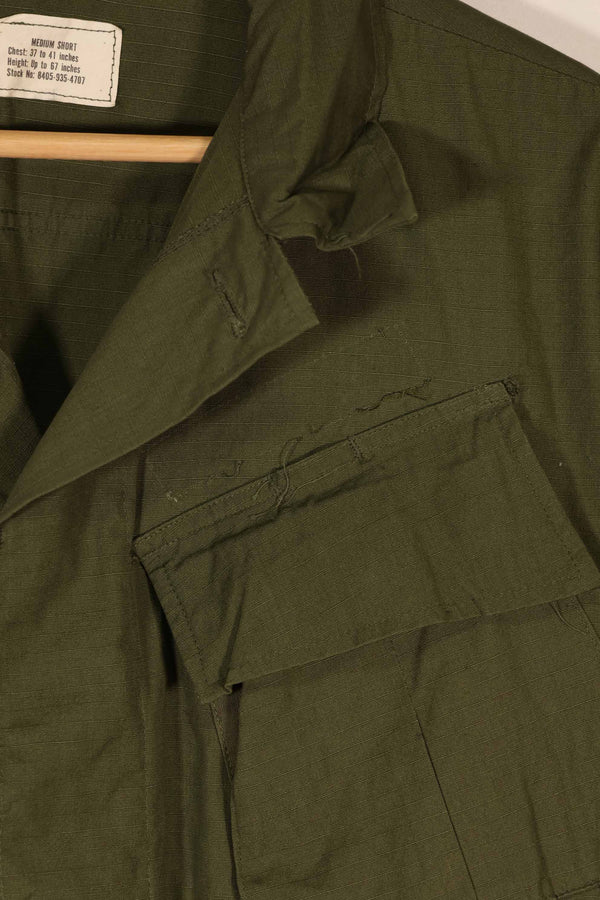 実物 1969年製 デッドストック 4th Model ジャングルファティーグ ジャケット M-S