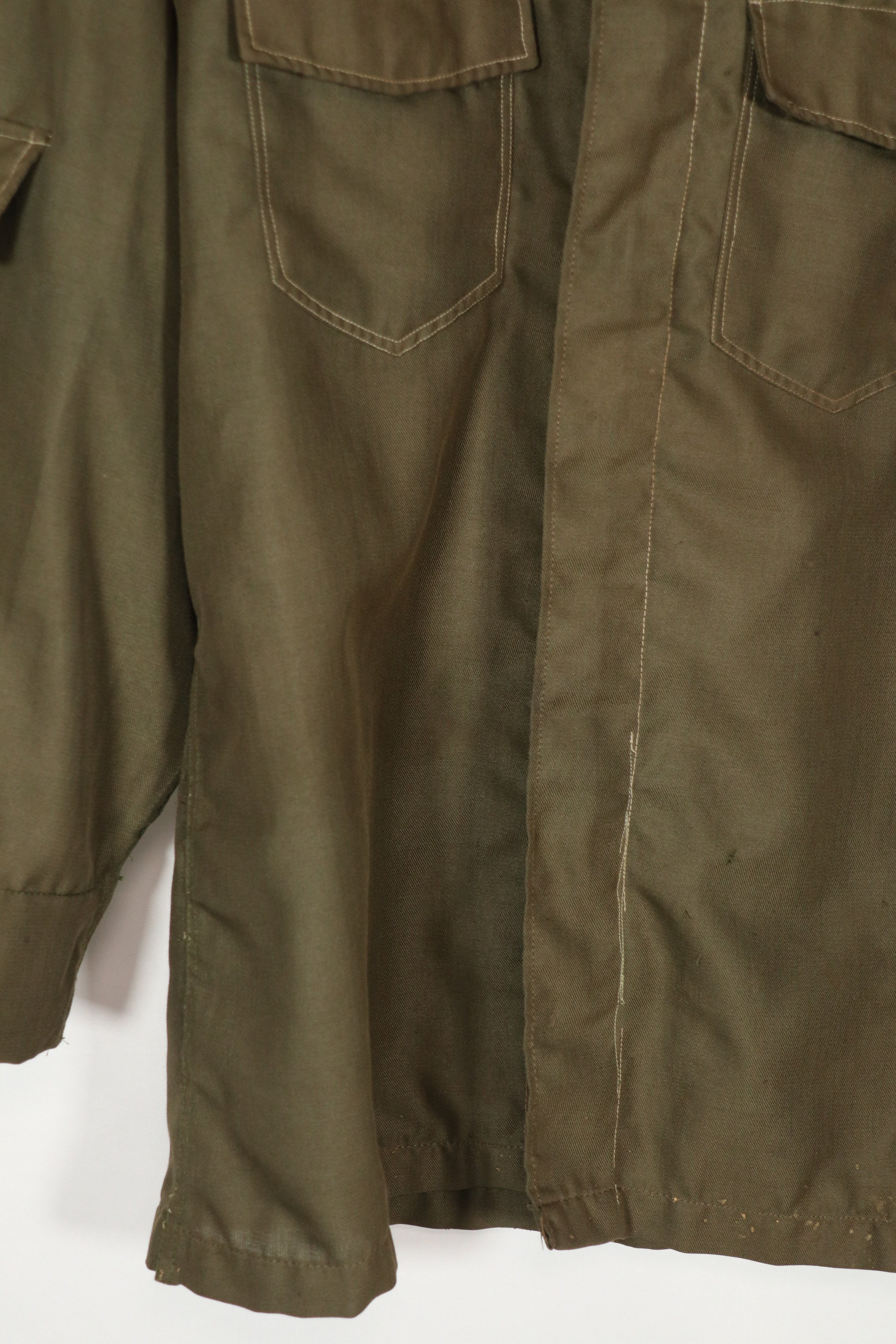 実物 南ベトナム ローカルメイド NOMEXシャツ 中古品 パッチ跡あり