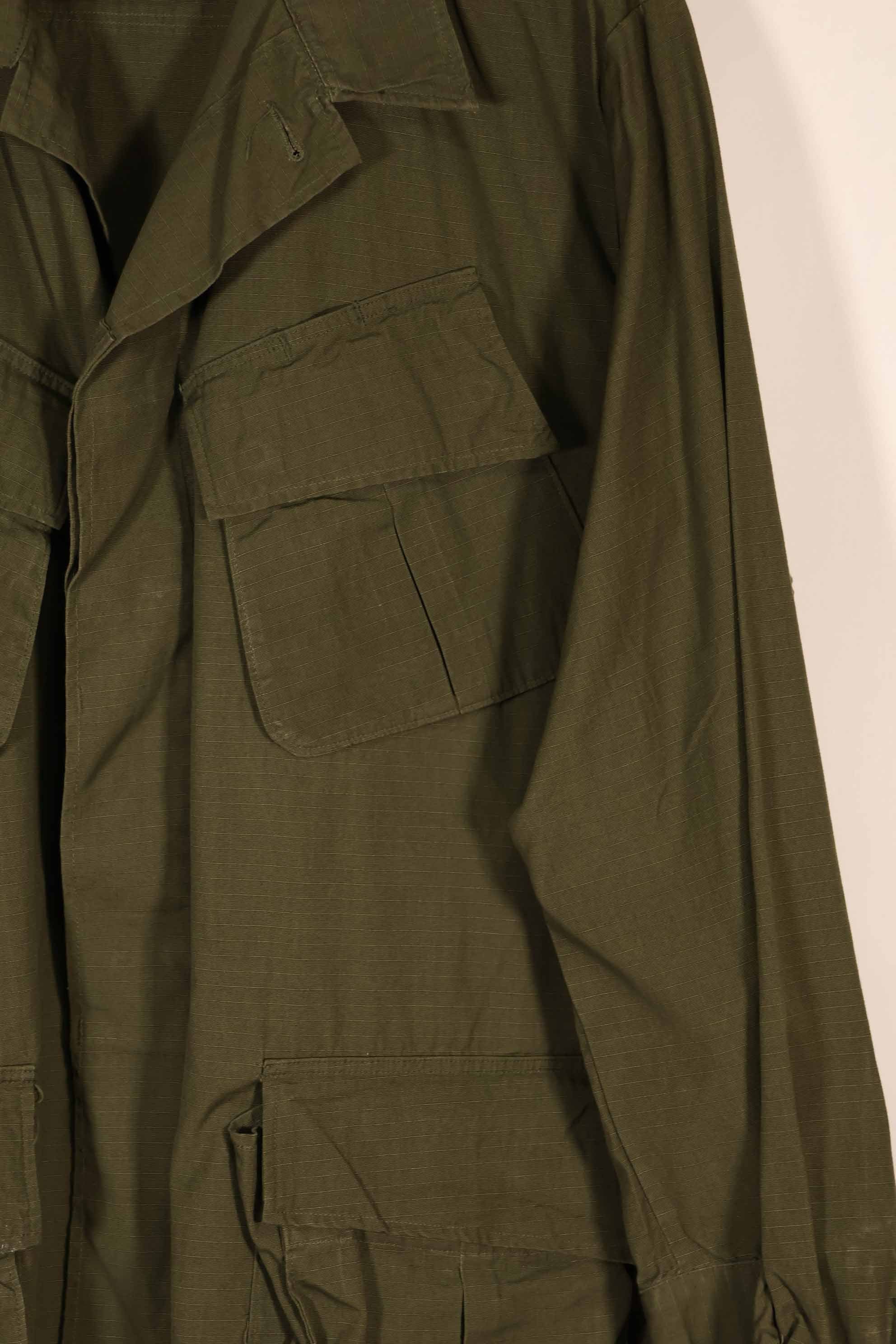 実物 1969年製 デッドストック 4th Model ジャングルファティーグ ジャケット L-S