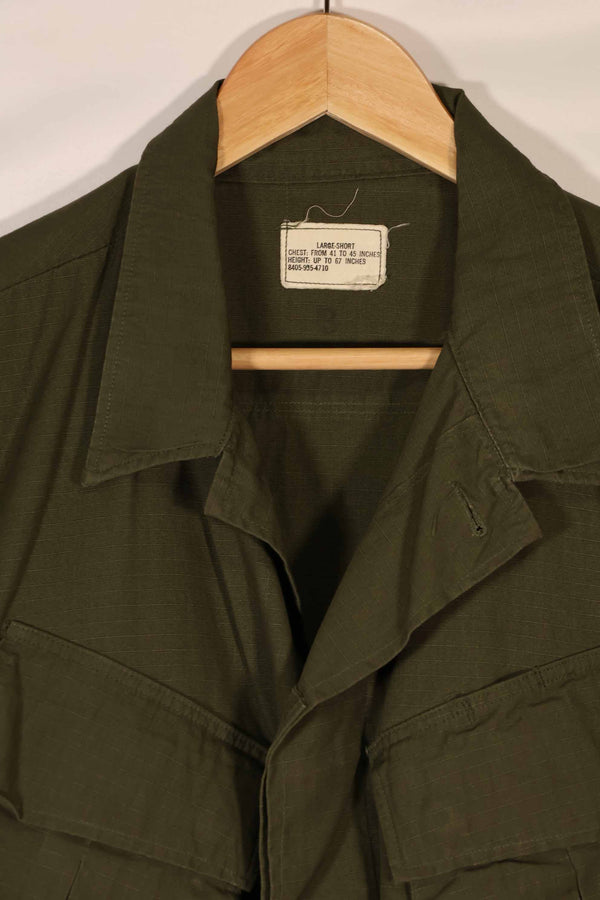 実物 1969年製 デッドストック 4th Model ジャングルファティーグ ジャケット L-S