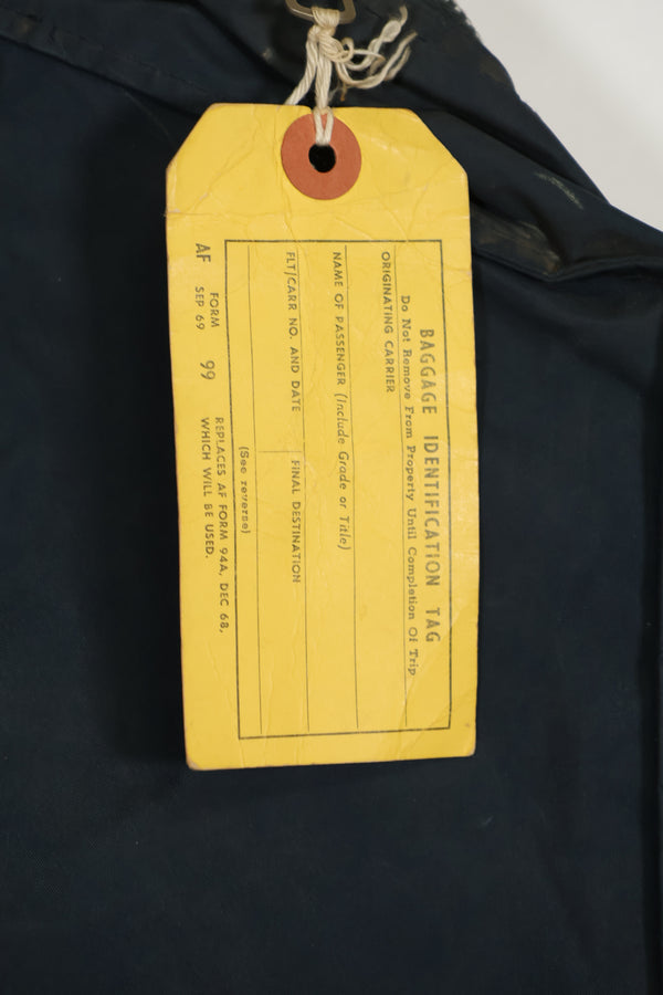 推定1960年代 アメリカ空軍 スヌーピーモチーフ スーツバッグ 個人調達品 中古品