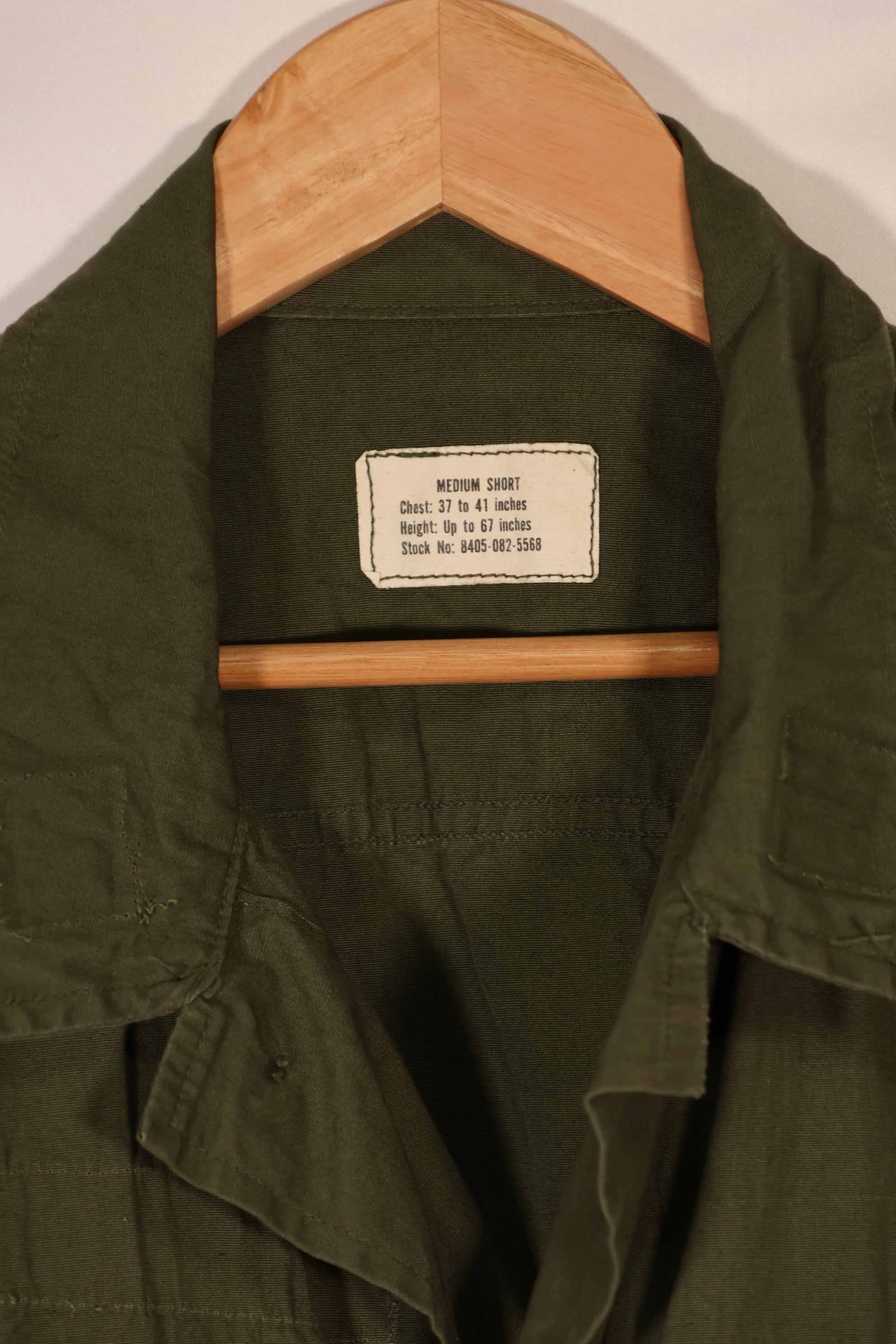 実物 1969年製 3rd Model ジャングルファティーグ ジャケット M-S 中古品