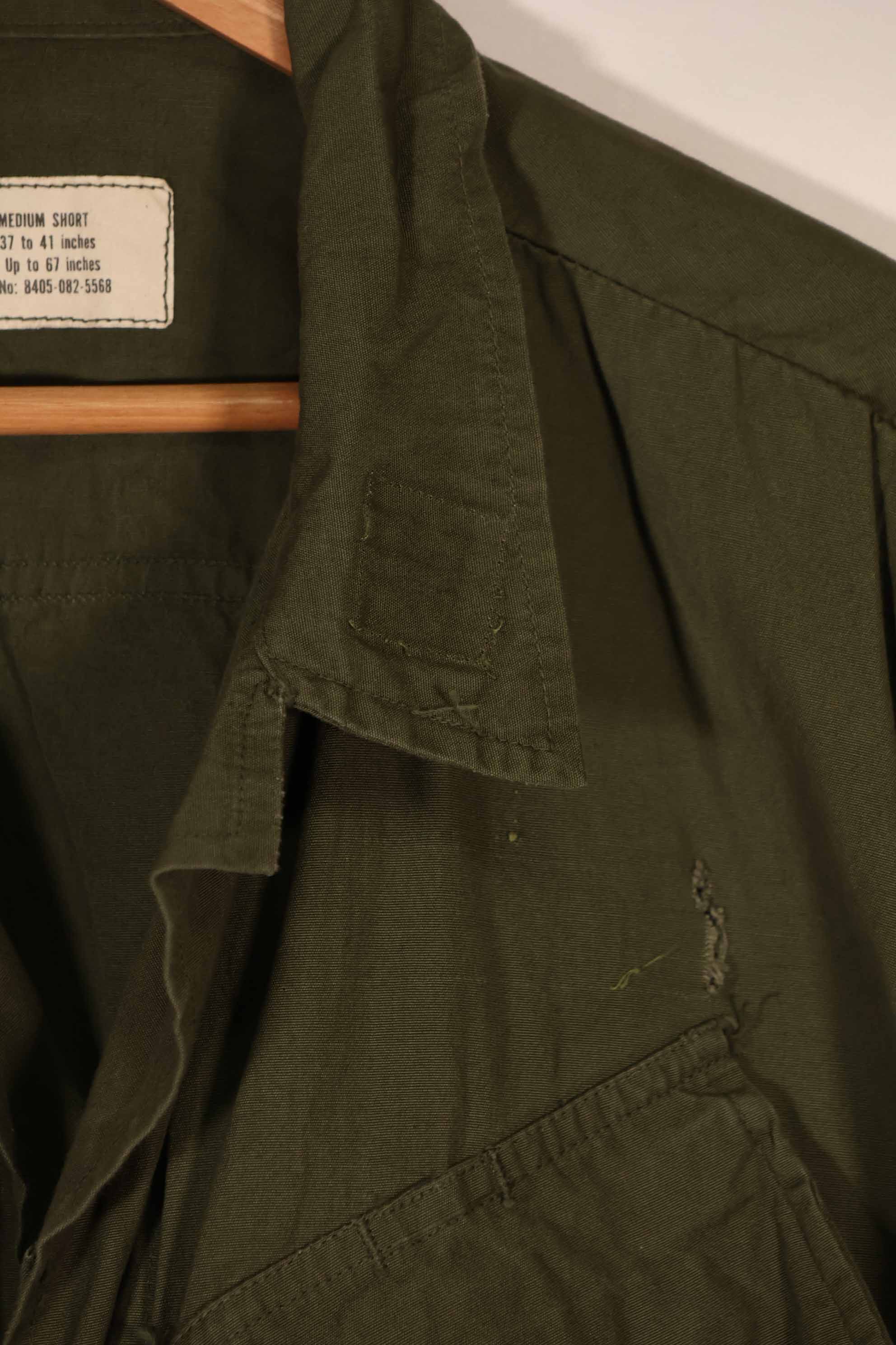 実物 1969年製 3rd Model ジャングルファティーグ ジャケット M-S 中古品