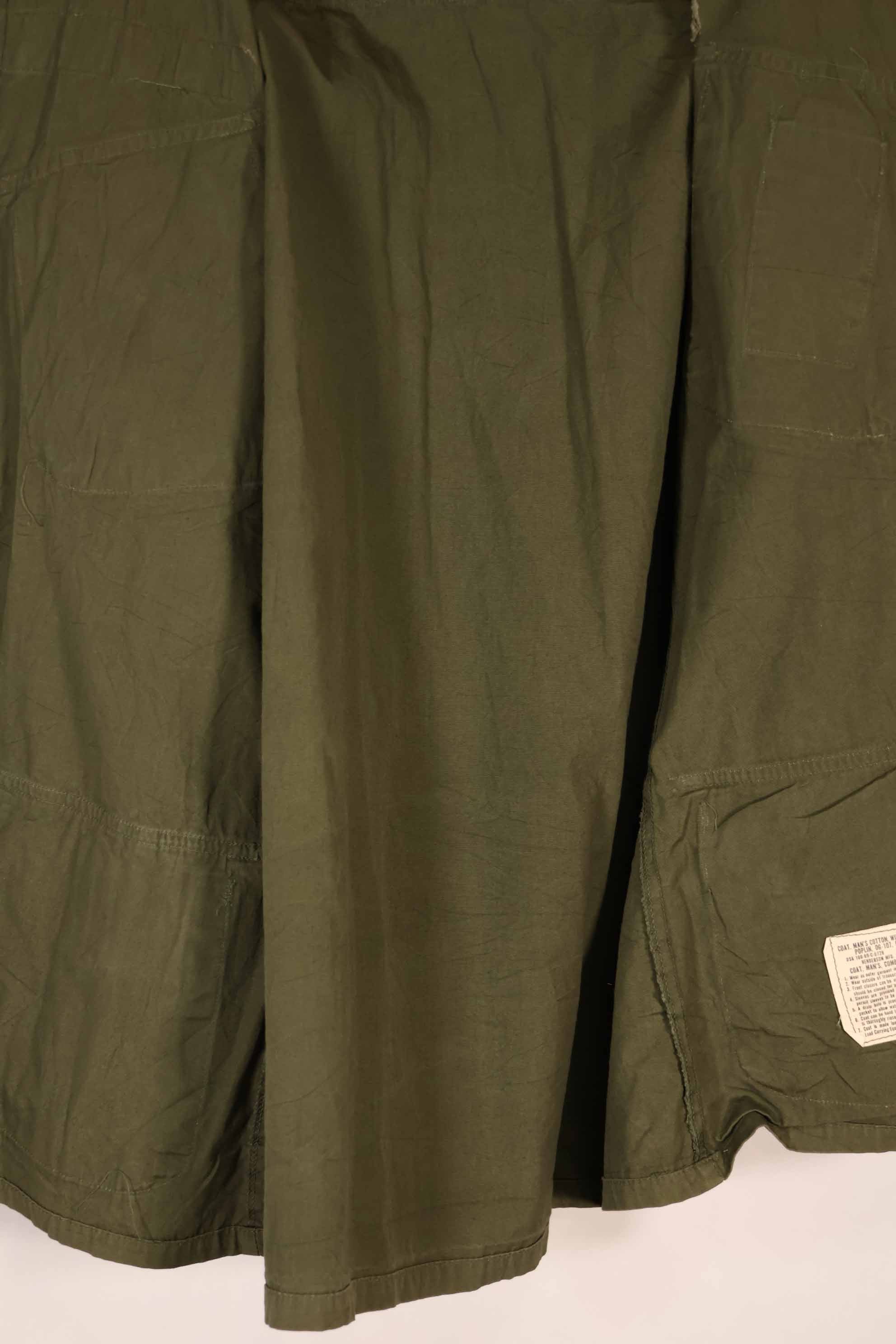 実物 1969年製 3rd Model ジャングルファティーグ ジャケット M-S 中古品