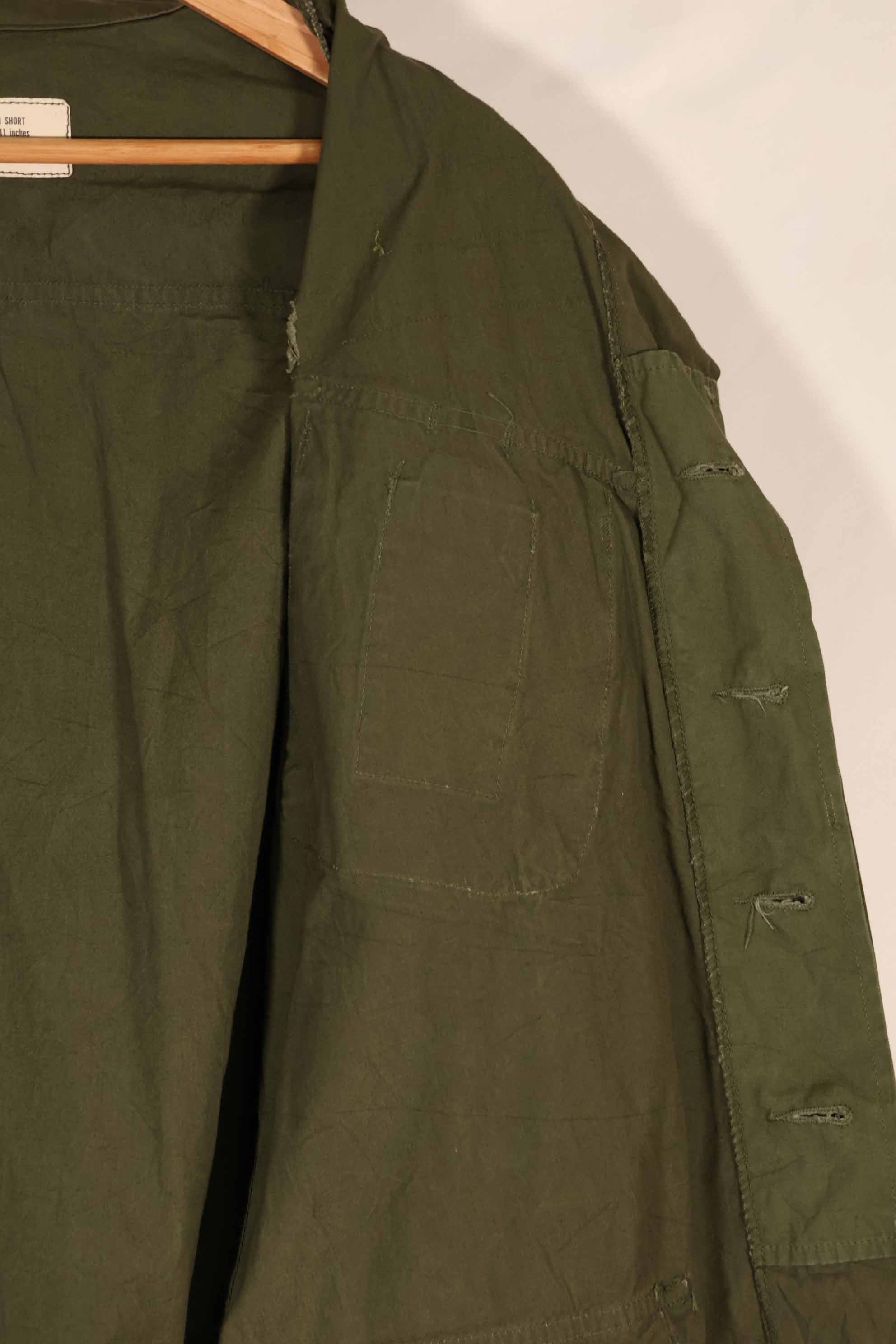 実物 1969年製 3rd Model ジャングルファティーグ ジャケット M-S 中古品