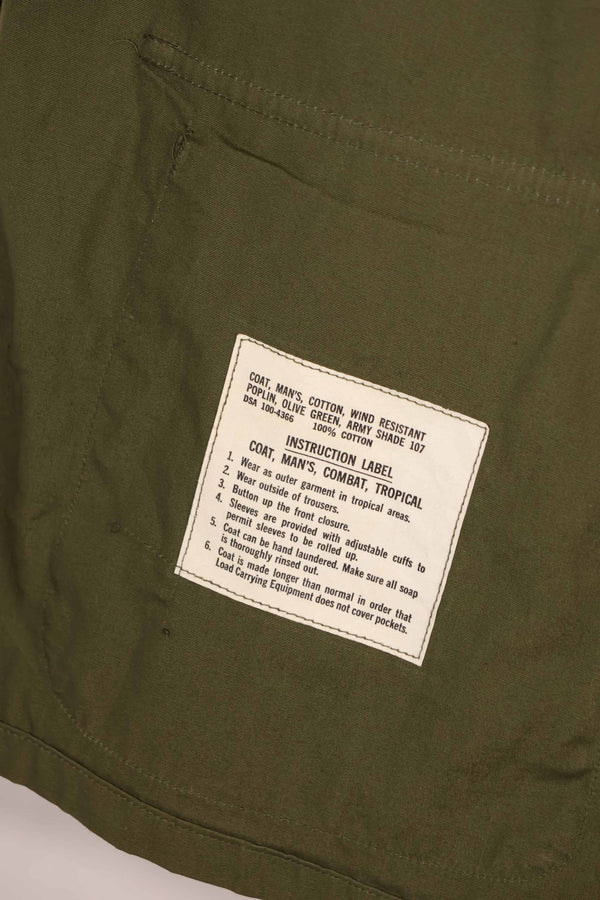 実物 1966年〜1967年製 3rd Model ジャングルファティーグ ジャケット M-R USAF徽章付
