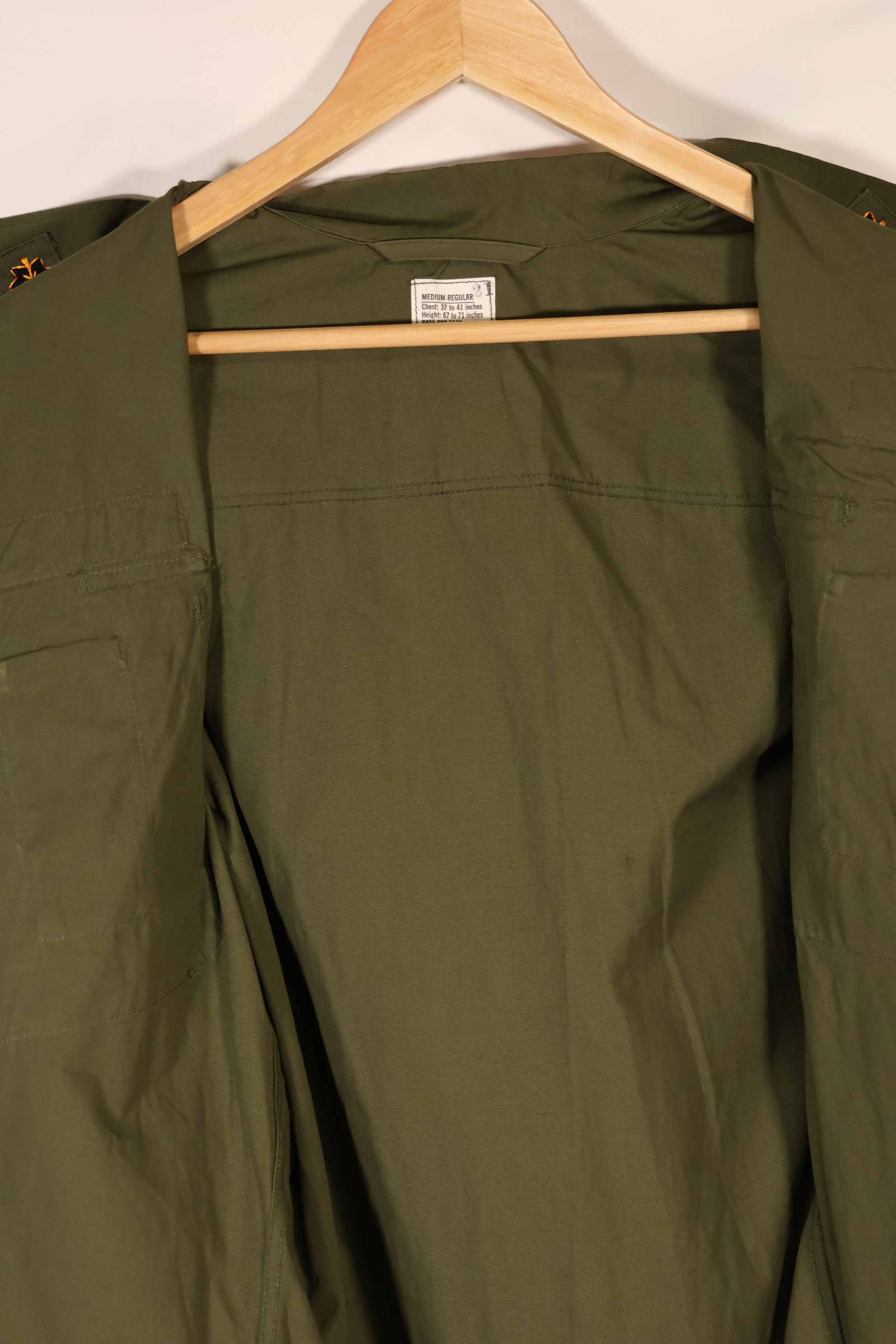 実物 1966年〜1967年製 3rd Model ジャングルファティーグ ジャケット M-R USAF徽章付