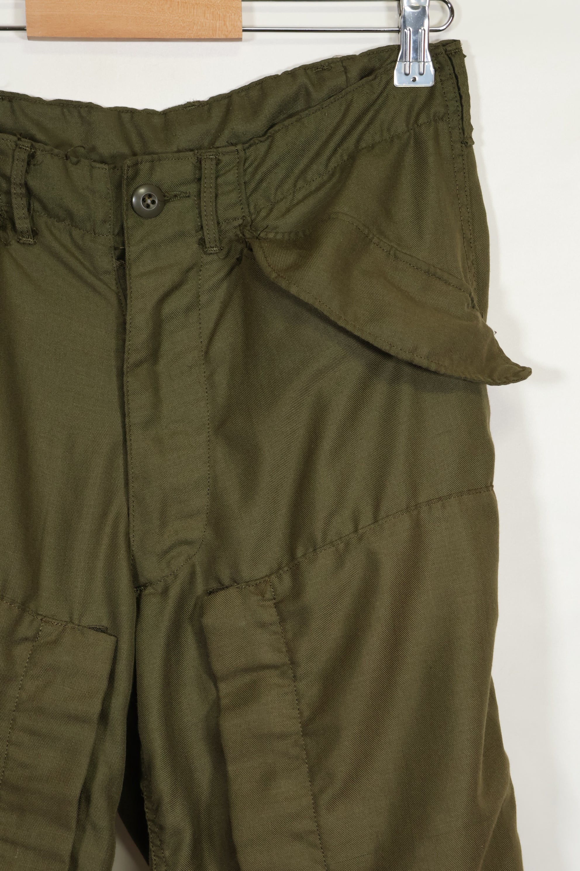 1971年製 ヘリコプターパイロット 難燃性素材 パンツ NOMEX S-R 中古品