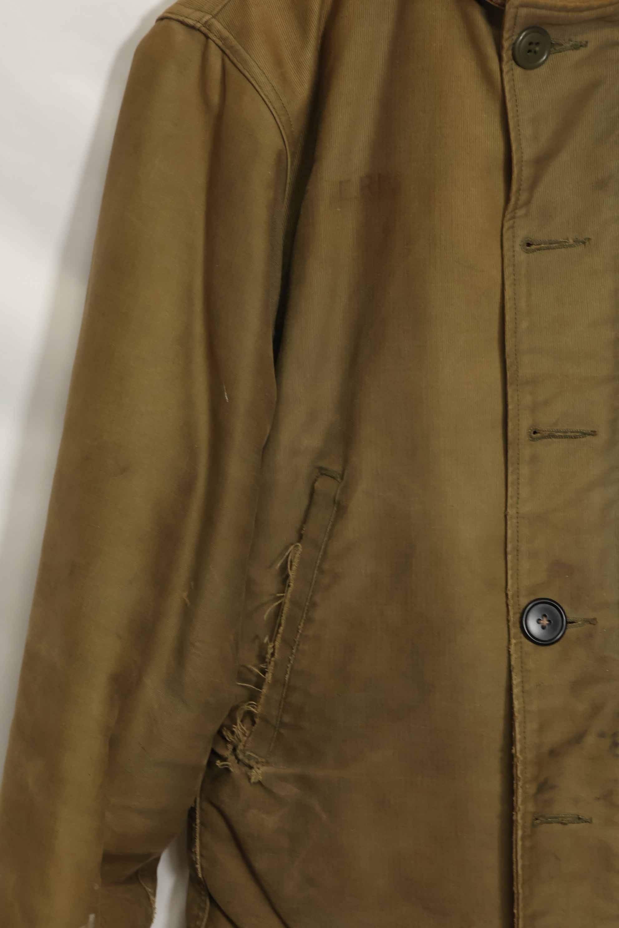 1940年代〜50年代 アメリカ海軍 N-1 デッキジャケット サイズ 36 中古品