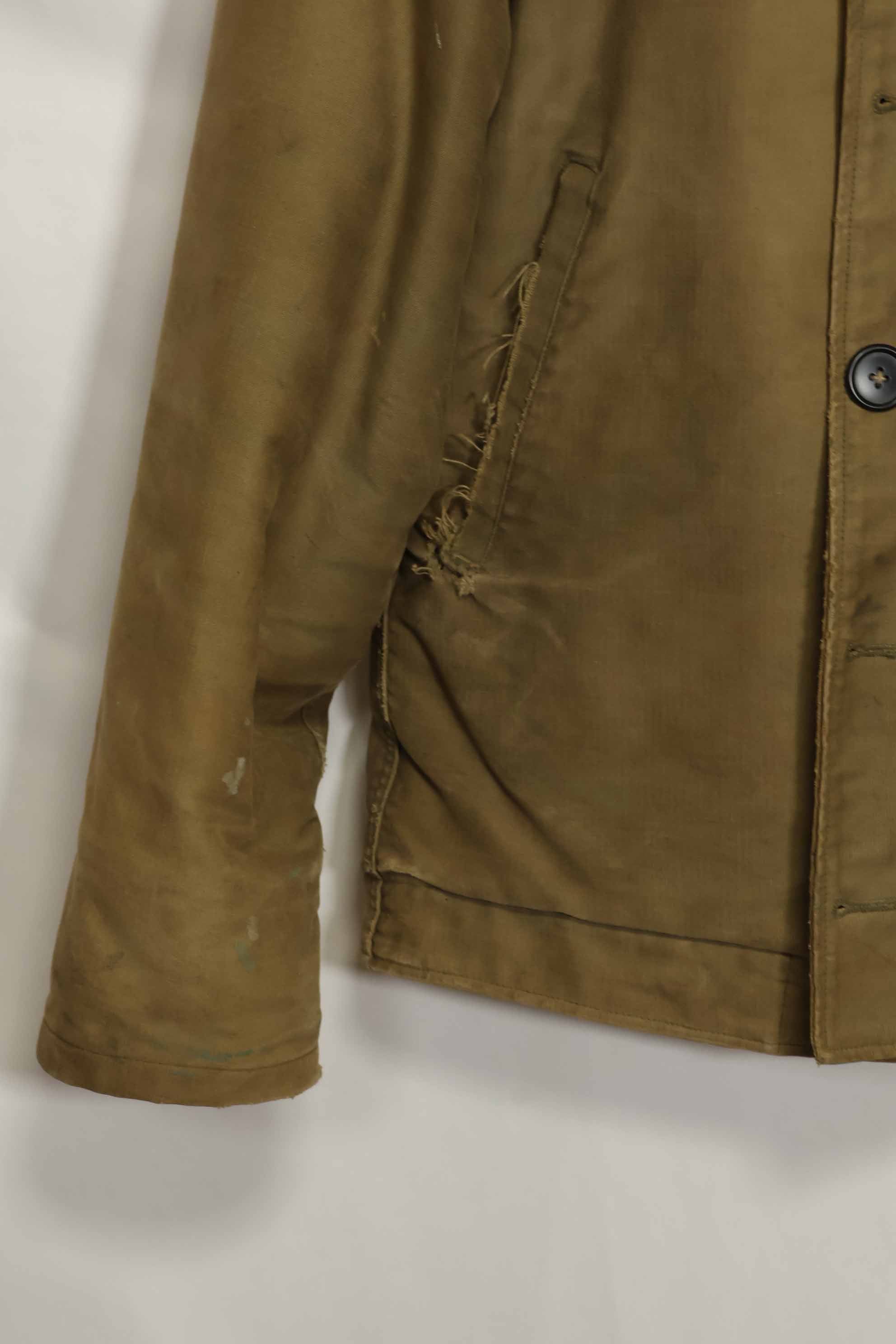 1940年代〜50年代 アメリカ海軍 N-1 デッキジャケット サイズ 36 中古品