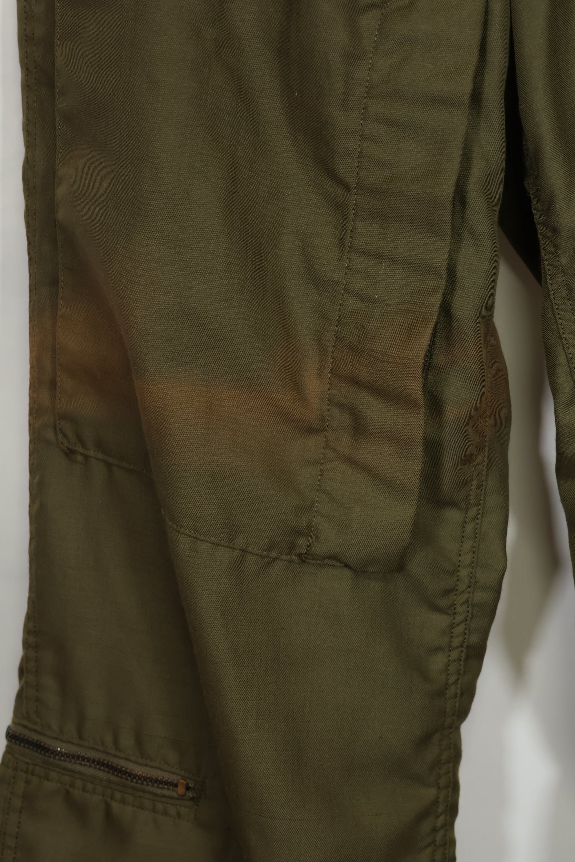 1971年製 ヘリコプターパイロット 難燃性素材 パンツ NOMEX S-R 中古品