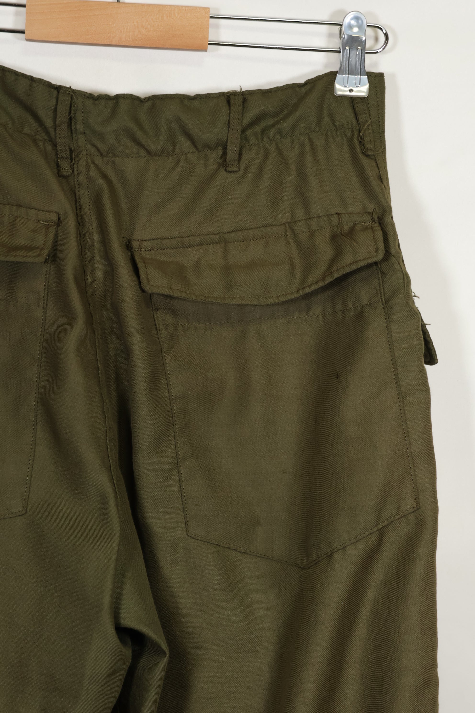 1971年製 ヘリコプターパイロット 難燃性素材 パンツ NOMEX S-R 中古品