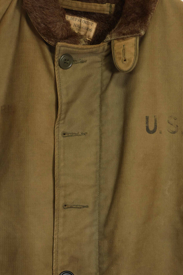 1940年代〜50年代 アメリカ海軍 N-1 デッキジャケット サイズ 36 中古品