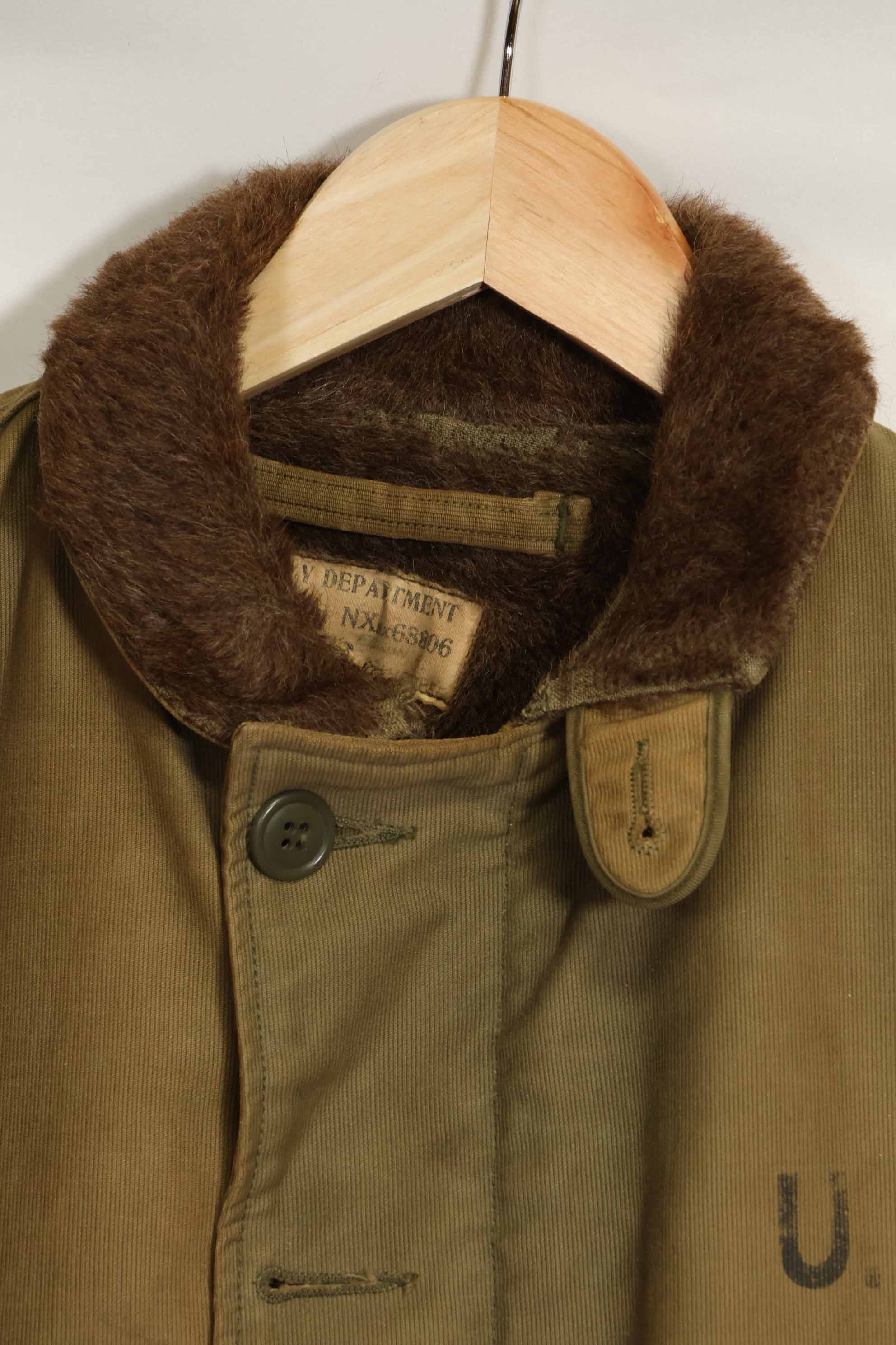 1940年代〜50年代 アメリカ海軍 N-1 デッキジャケット サイズ 36 中古品