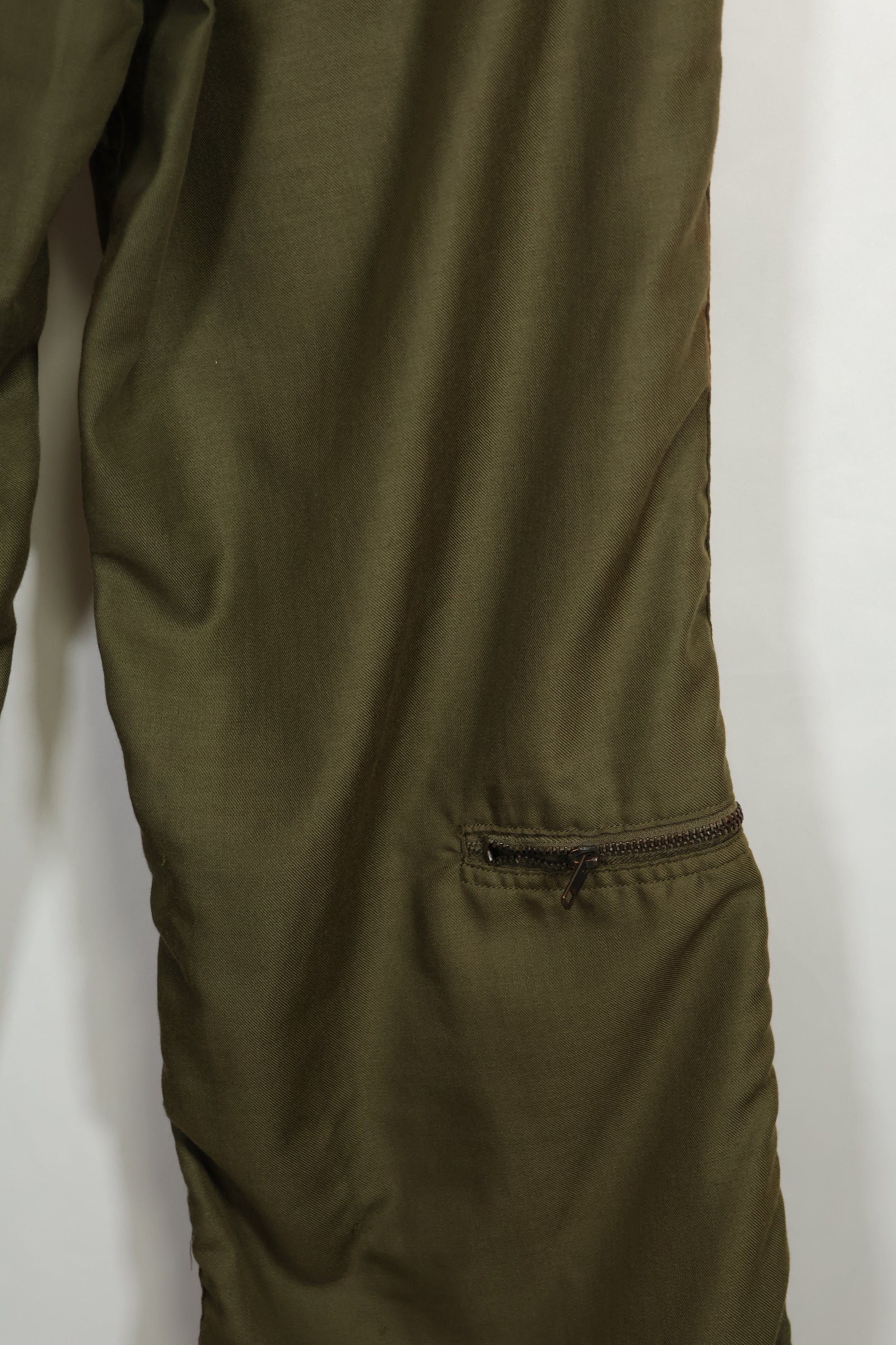 1971年製 ヘリコプターパイロット 難燃性素材 パンツ NOMEX S-R 中古品