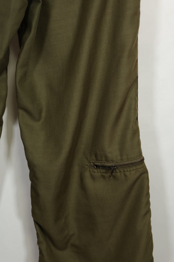 1971年製 ヘリコプターパイロット 難燃性素材 パンツ NOMEX S-R 中古品