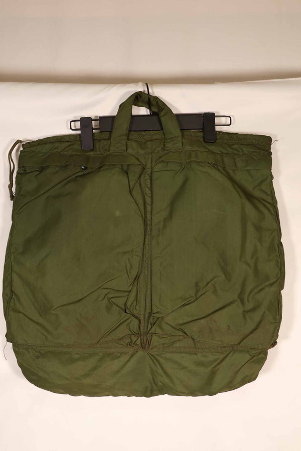 実物 1970年製 アメリカ軍 ヘルメットバッグ ERDL迷彩裏地 レア品 中古品