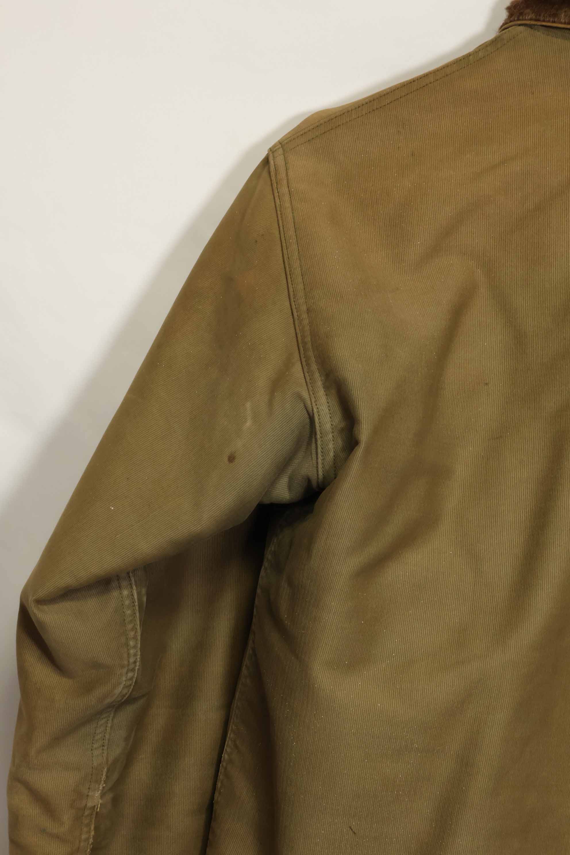 1940年代〜50年代 アメリカ海軍 N-1 デッキジャケット サイズ 36 中古品