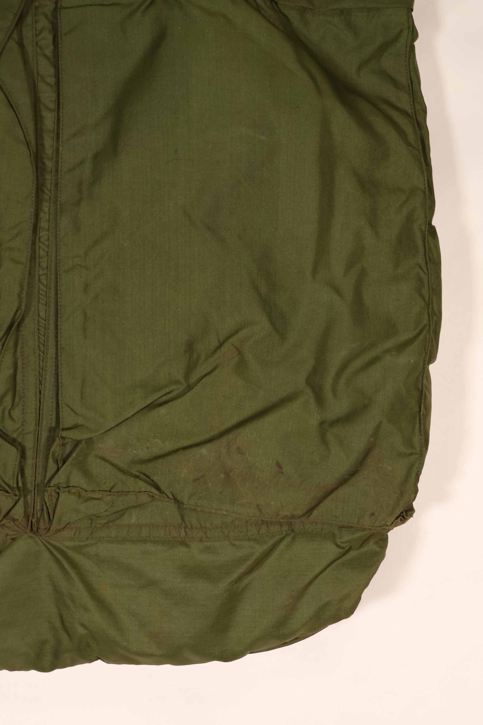 実物 1970年製 アメリカ軍 ヘルメットバッグ ERDL迷彩裏地 レア品 中古品