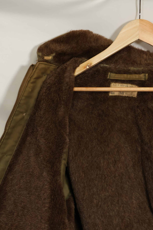 1940年代〜50年代 アメリカ海軍 N-1 デッキジャケット サイズ 36 中古品