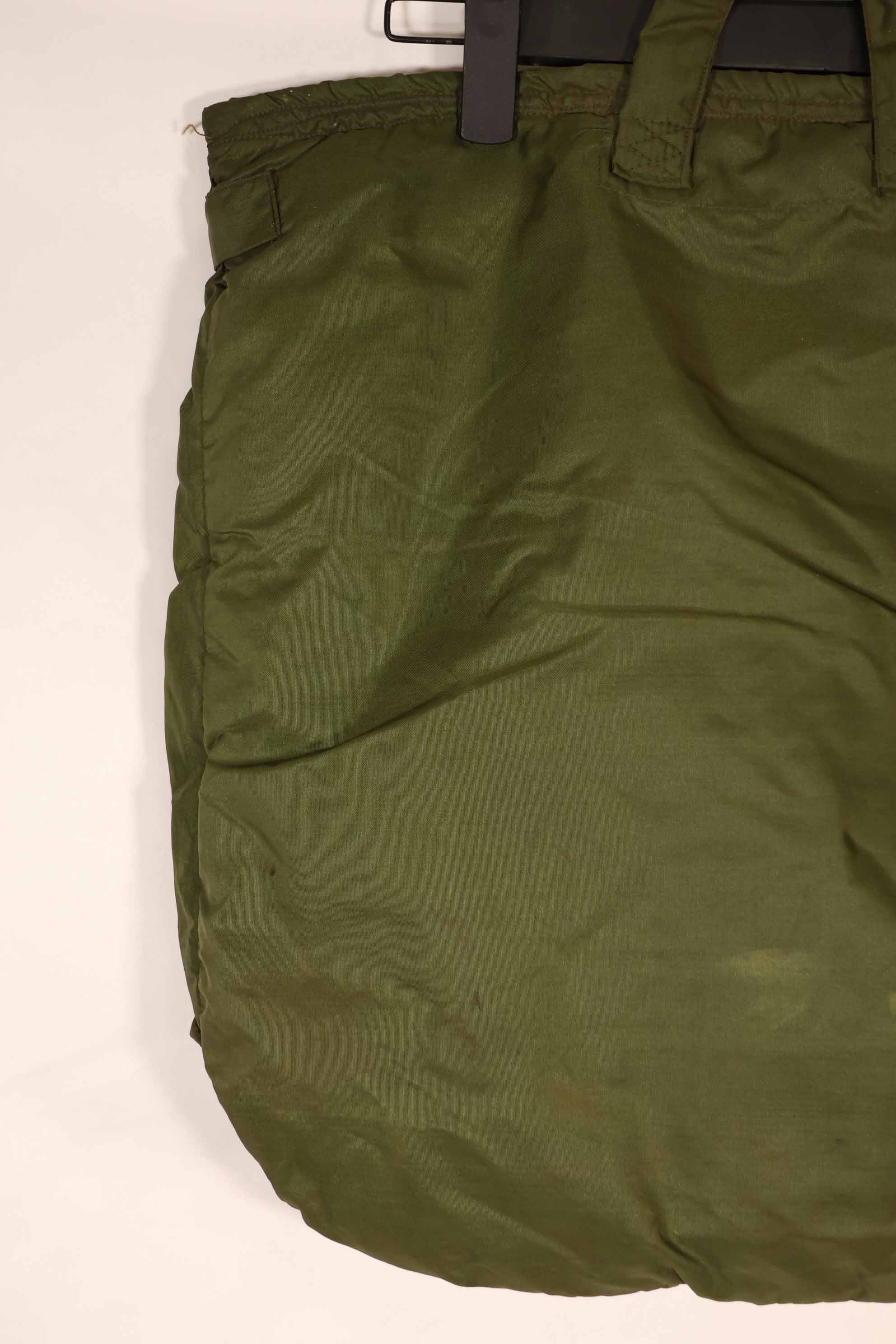 実物 1970年製 アメリカ軍 ヘルメットバッグ ERDL迷彩裏地 レア品 中古品