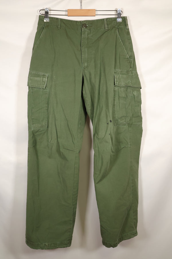 1968年頃 S-Rサイズ 4th Model ジャングルファティーグ パンツ 中古品 映画会社放出