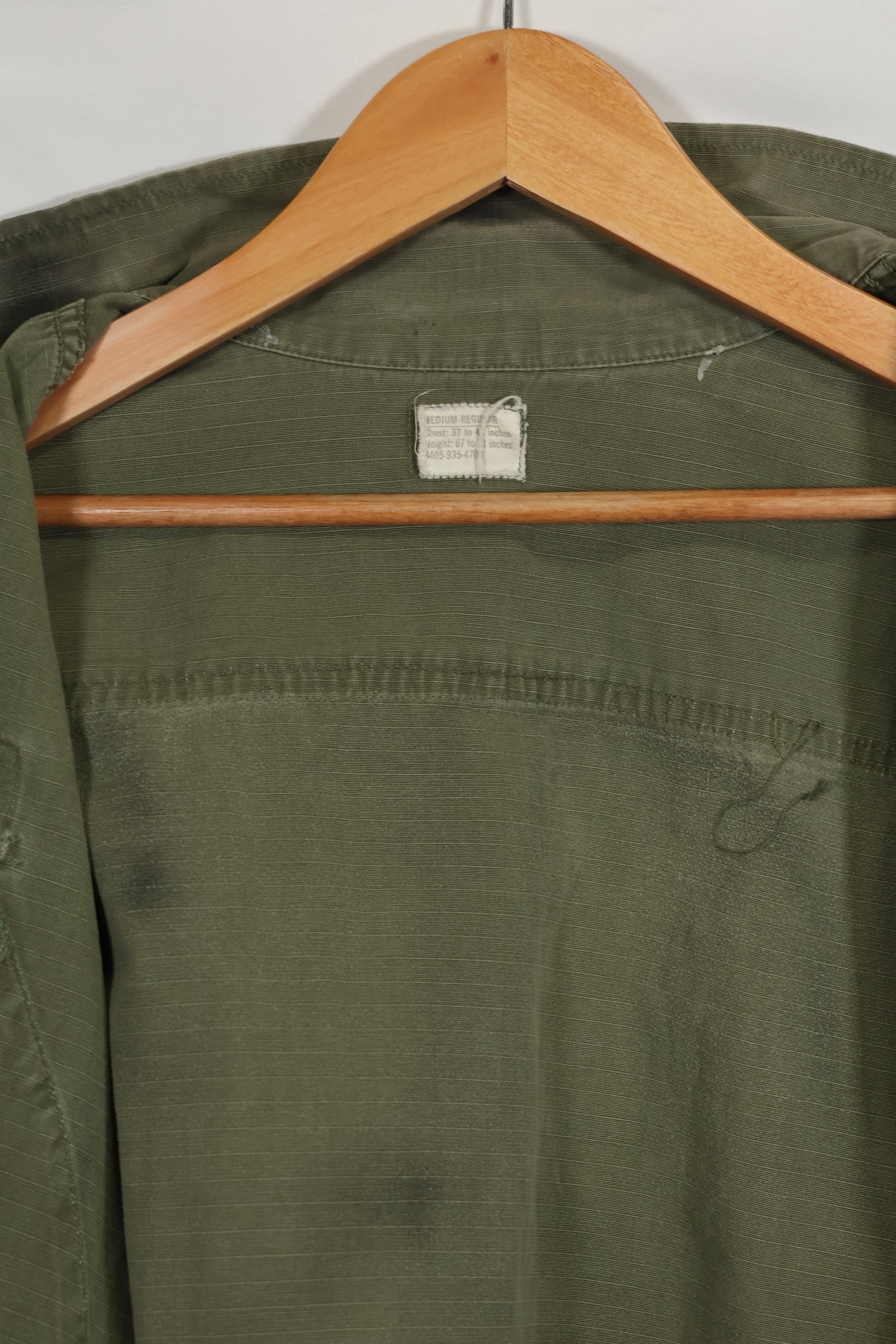 1960年代 4th Model ジャングルジャケット RECONDO スクール スプレー迷彩 中古品