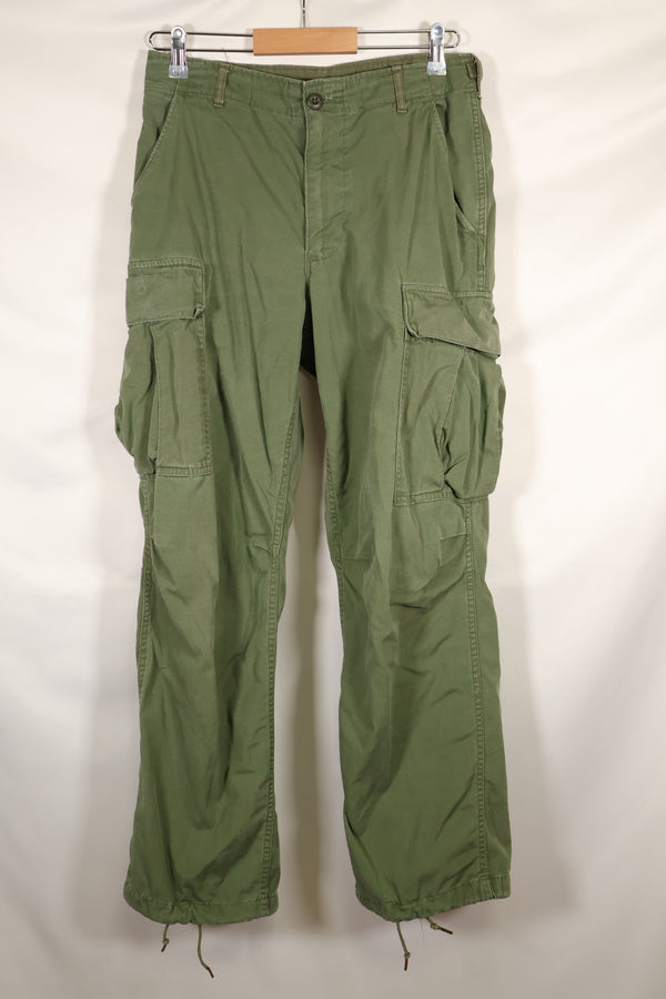 1968年頃 S-Rサイズ 4th Model ジャングルファティーグ パンツ 中古品 映画会社放出 B