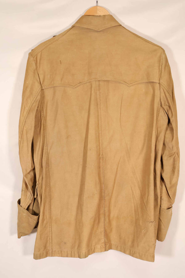 実物 1940年代 ドイツ軍 サファリアーナジャケット ボタン欠損あり 中古品