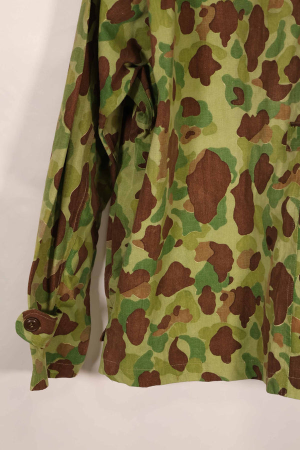 実物生地レプリカ フロッグスキン迷彩 フランス軍空挺ジャケットカット 中古品