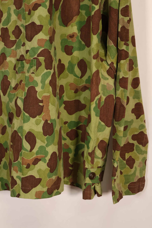 実物生地レプリカ フロッグスキン迷彩 フランス軍空挺ジャケットカット 中古品