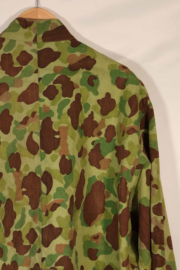 実物生地レプリカ フロッグスキン迷彩 フランス軍空挺ジャケットカット 中古品