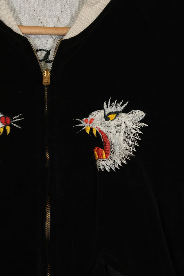 1950年代 Japan Jacket 虎デザイン サイズタグあり 状態良い やや小さめ