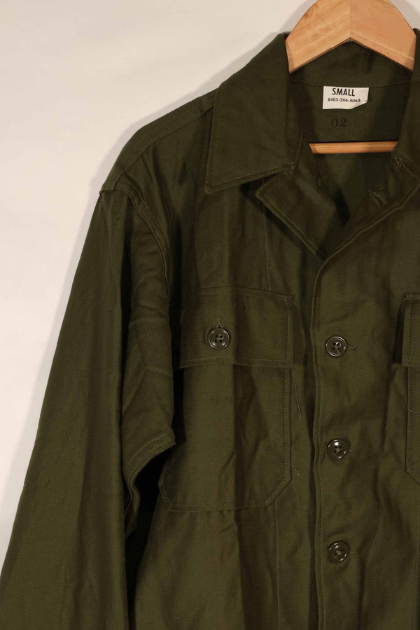 実物 1960年製 アメリカ軍 OG-107 ユーティリティシャツ SMALL デッドストック