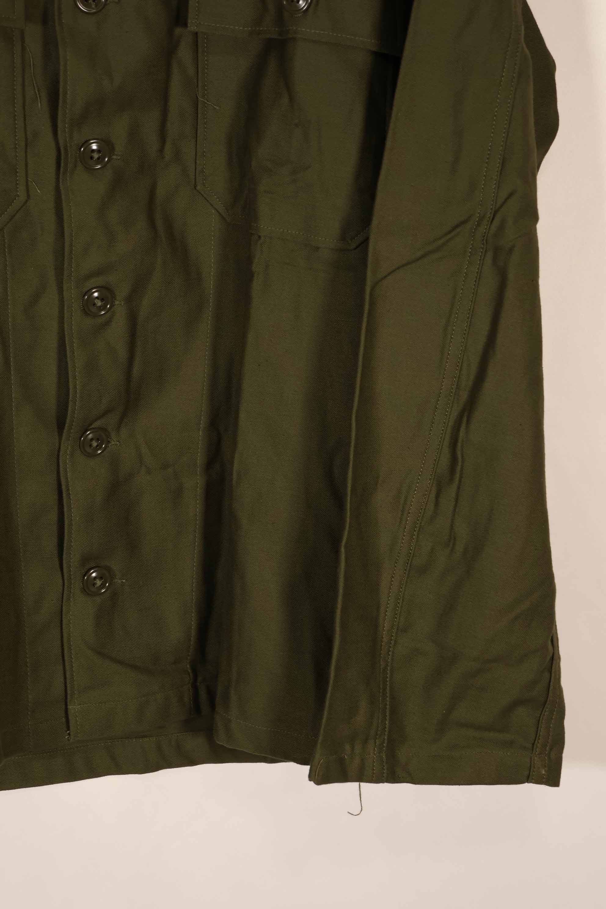 実物 1960年製 アメリカ軍 OG-107 ユーティリティシャツ SMALL デッドストック