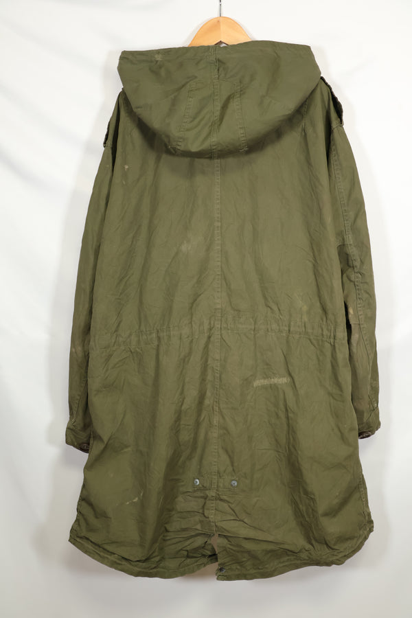 1950年代 アメリカ軍 M51 フィールドパーカー シェルのみ Small 中古品
