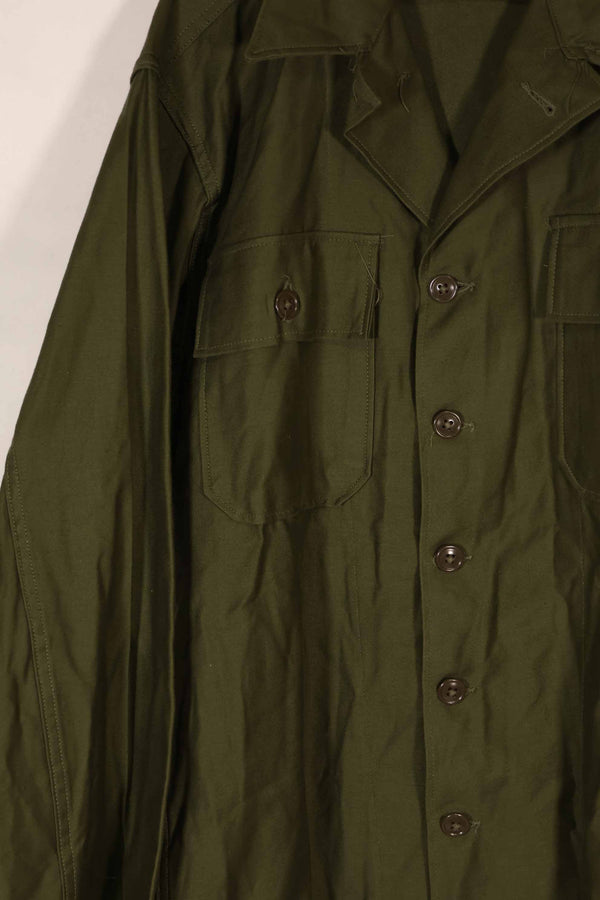 実物 1959年製 アメリカ軍 OG-107 ユーティリティシャツ SMALL デッドストック