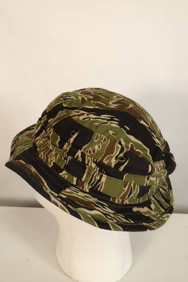 数量限定生産 ワンウォッシュ品 MILITARIA 1911 初期ゴールドタイガー  CISOカットブーニーハット ショートブリム改造 D