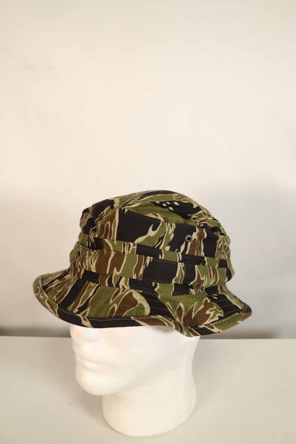 数量限定生産 ワンウォッシュ品 MILITARIA 1911 初期ゴールドタイガー  CISOカットブーニーハット ショートブリム改造 E